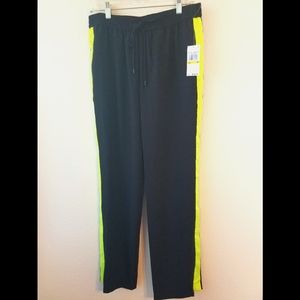 Michael Michael Kors NWT Black Track Pants Medium